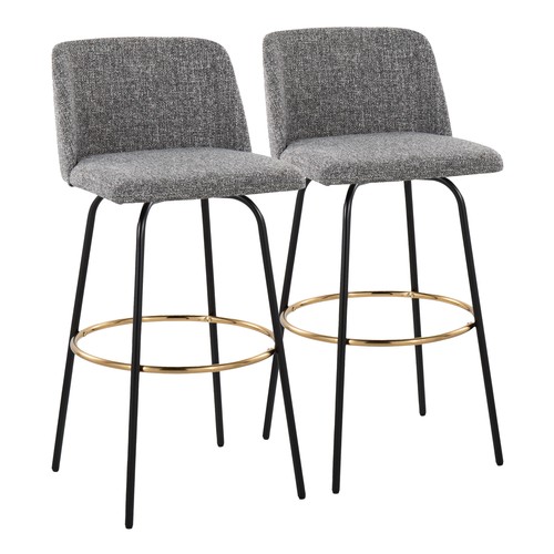 Toriano 30" Fixed-height Barstool - Set Of 2